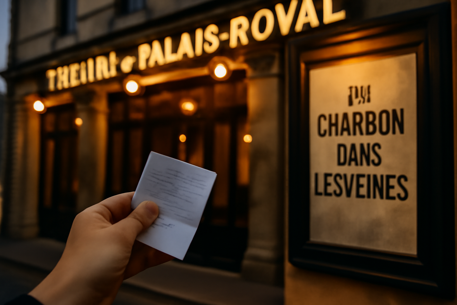 Du charbon dans les veines : billets & dates