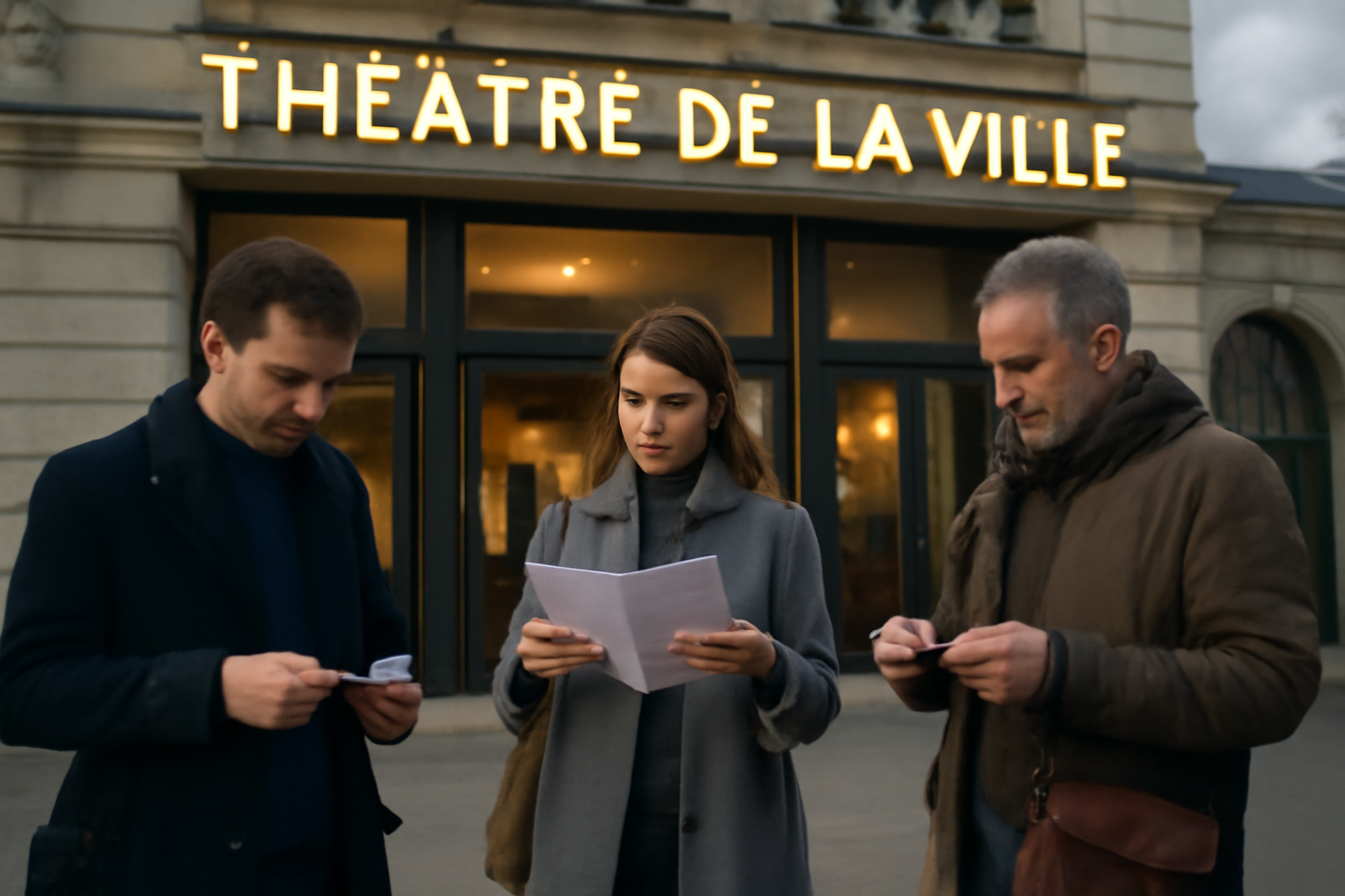 Théâtre de la ville : billetterie & programmation