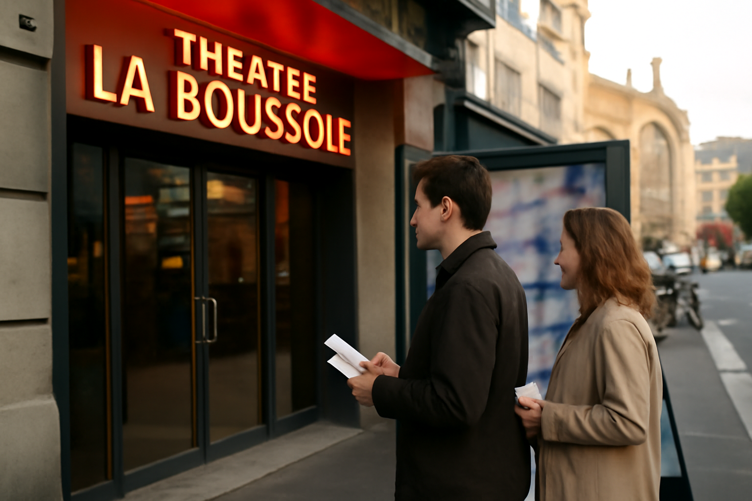 Billetterie Théâtre La Boussole Paris : 5 étapes