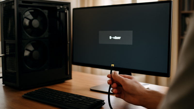 Écran noir au démarrage : causes et solutions Windows