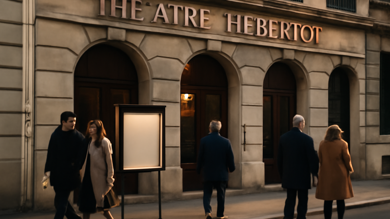 Guide 2026 : 7 étapes billets théâtre Hébertot