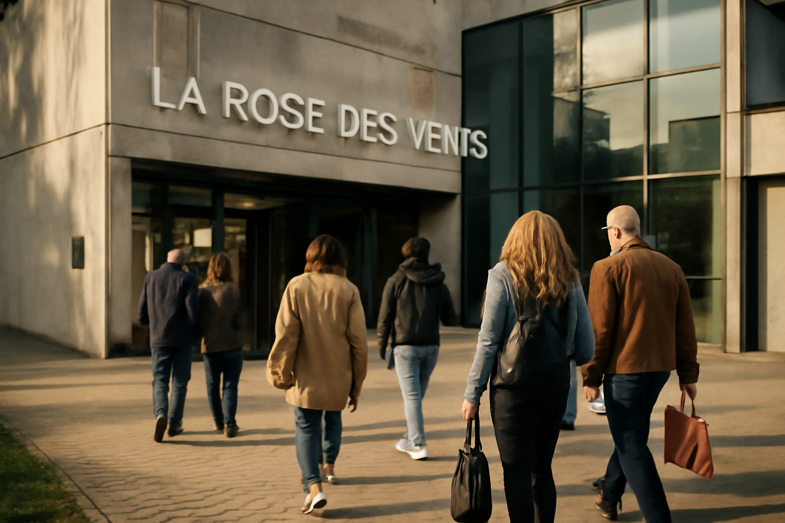 La rose des vents à Villeneuve-d’Ascq : entrée et accès visiteurs