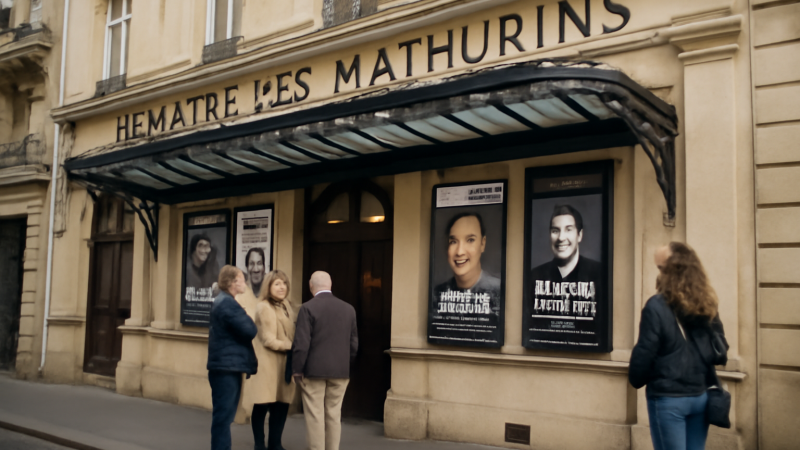 Théâtre des Mathurins : programme & réservation en ligne