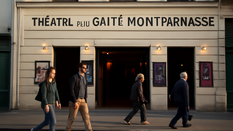 Théâtre de la Gaîté-Montparnasse : billets & programme