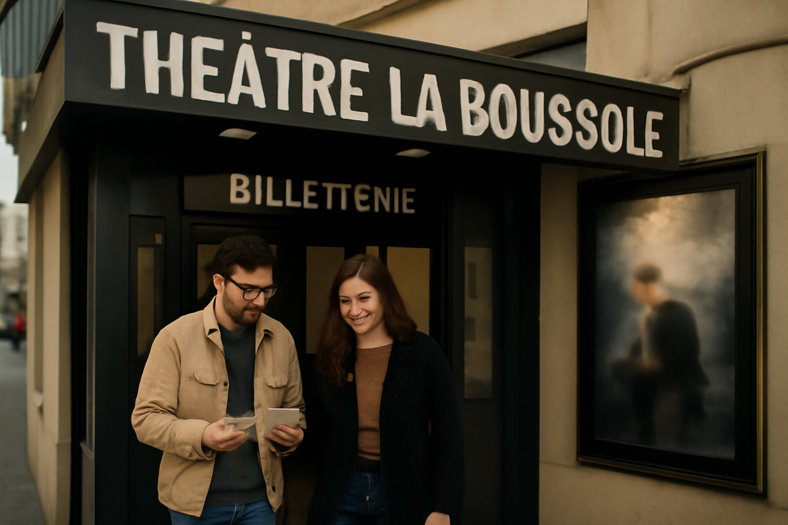 théâtre la boussole Paris Gare du Nord billetterie