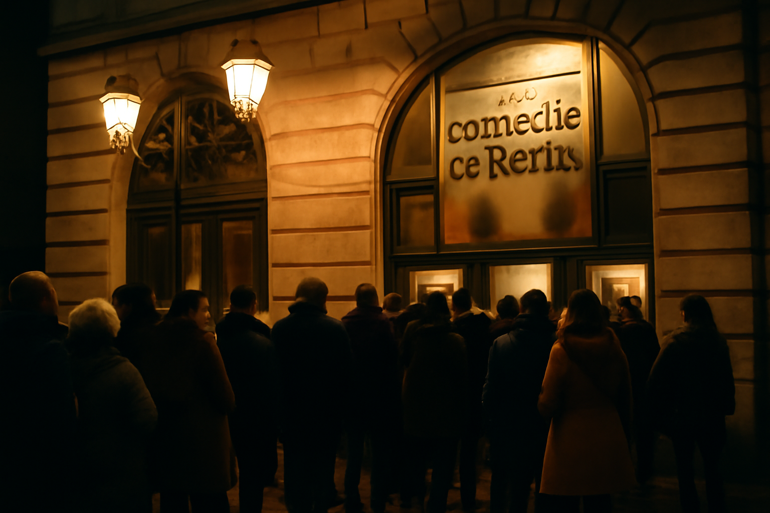 comédie de Reims : affiche et salle de théâtre à Reims, ambiance de représentation