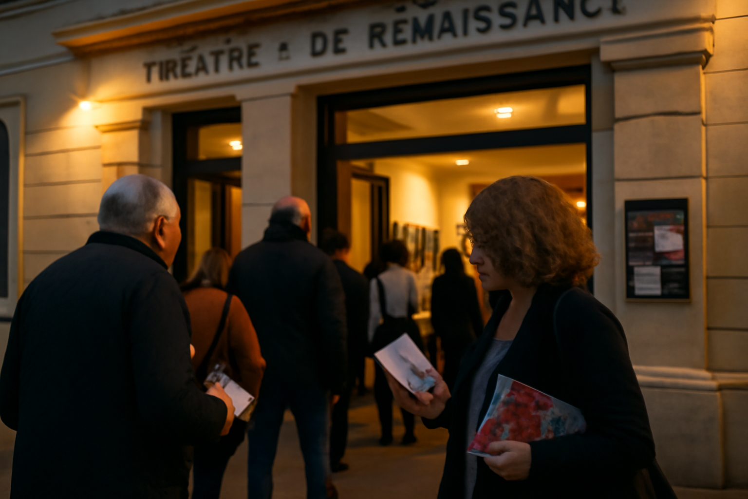 théâtre de la renaissance d'oullins salle et public