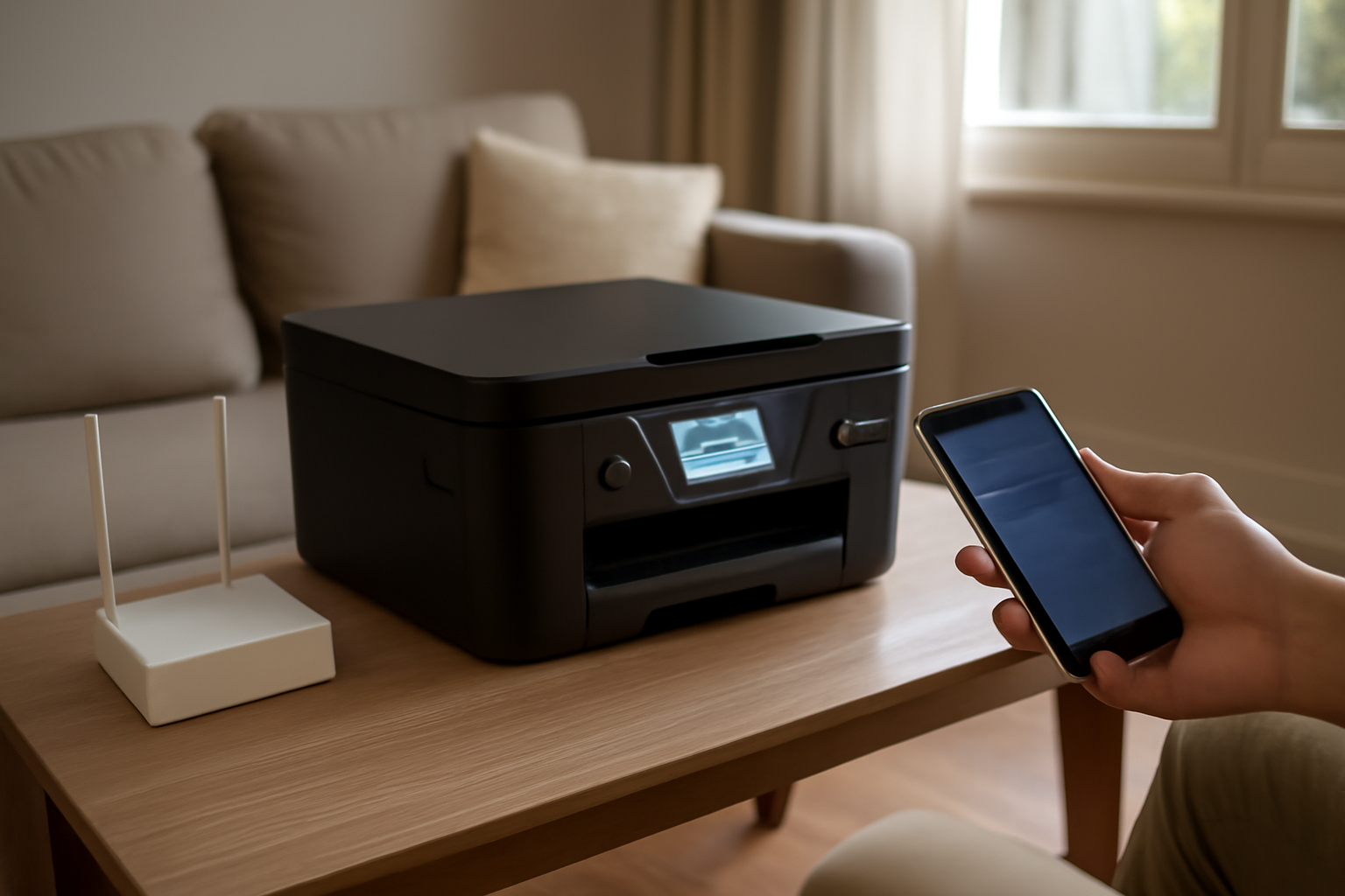 Imprimante en Wi‑Fi Epson : connexion pas à pas