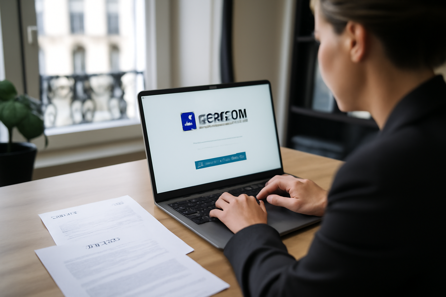 Gescom : accéder au logiciel de gestion commerciale