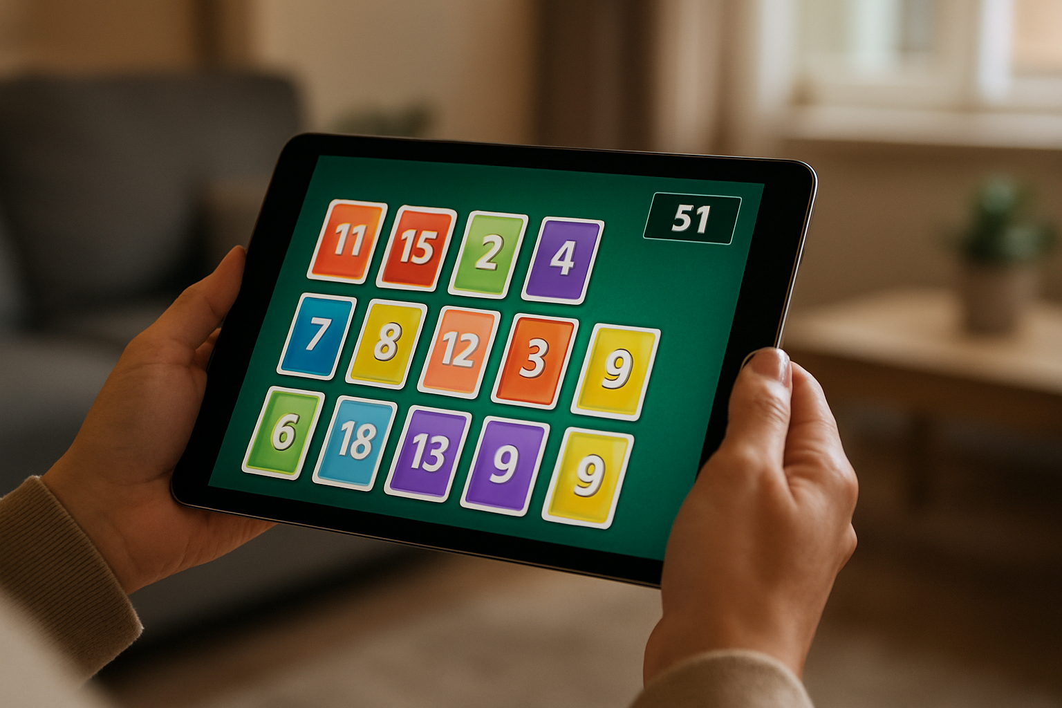Interface de score de Skyjo en ligne mise à jour après chaque tour